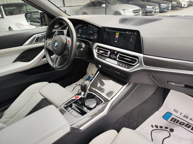BMW M4 COMPETETION* CARBON* HARMANN* PODGREV* 360CAM* LIZ - автомобили, коли, обяви за нови и употребявани 9