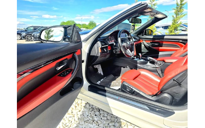 BMW M4 КАБРИО TOP FULL ЧЕРВЕНА КОЖА ЛИЗИНГ 100% - автомобили, коли, обяви за нови и употребявани 12