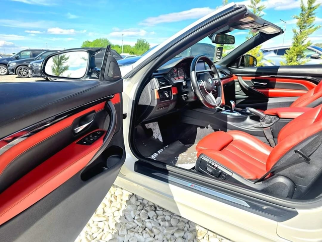BMW M4 КАБРИО TOP FULL ЧЕРВЕНА КОЖА ЛИЗИНГ 100% - автомобили, коли, обяви за нови и употребявани 12