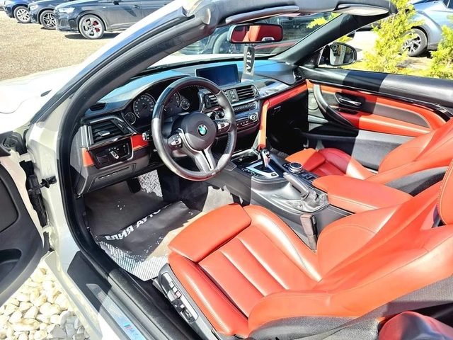 BMW M4 КАБРИО TOP FULL ЧЕРВЕНА КОЖА ЛИЗИНГ 100% - автомобили, коли, обяви за нови и употребявани 13