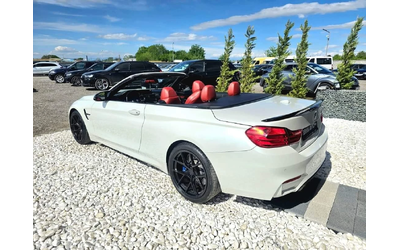 BMW M4 КАБРИО TOP FULL ЧЕРВЕНА КОЖА ЛИЗИНГ 100% - автомобили, коли, обяви за нови и употребявани 6