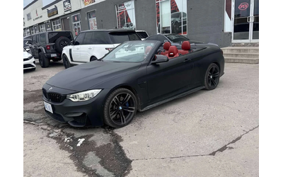 BMW M4 * 2dr Conv * RED LEATHER* ПОДГРЕВ* - автомобили, коли, обяви за нови и употребявани 9