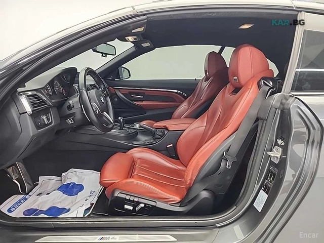 BMW M4 CABRIO* ЧЕРВЕНА КОЖА* HEAD UP* NAVI* КАМЕРА - автомобили, коли, обяви за нови и употребявани 6