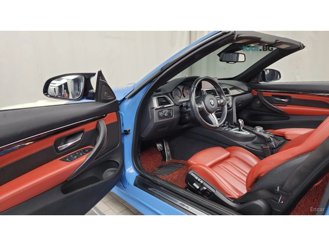 BMW M4 CABRIO* ЧЕРВЕНА КОЖА* HEAD UP* NAVI* КАМЕРА - автомобили, коли, обяви за нови и употребявани 9