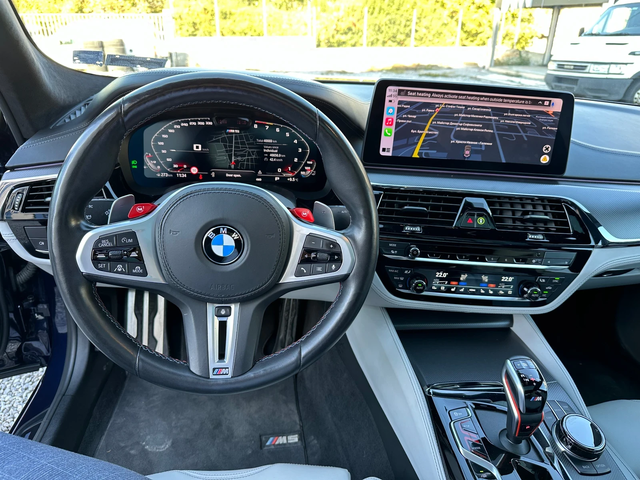 BMW M5 Competition ГАРАНЦИЯ 3хTV Обдухване, Масаж НАЛИЧНА - автомобили, коли, обяви за нови и употребявани 10