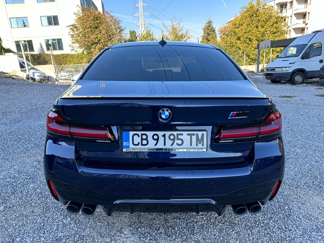 BMW M5 Competition ГАРАНЦИЯ 3хTV Обдухване, Масаж НАЛИЧНА - автомобили, коли, обяви за нови и употребявани 5