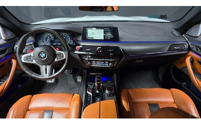 BMW M5 КОЖА* 360* НАВИ* HUD* ПОДГРЕВ* ОБДУХВ - автомобили, коли, обяви за нови и употребявани 6