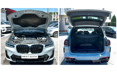 BMW X3 3.0D 340HP M40D BLIND SPOT PANO - автомобили, коли, обяви за нови и употребявани 15