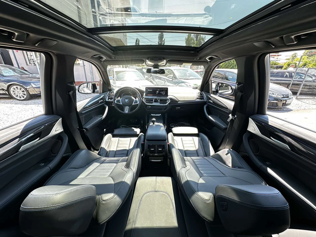 BMW X3 3.0D 340HP M40D BLIND SPOT PANO - автомобили, коли, обяви за нови и употребявани 8