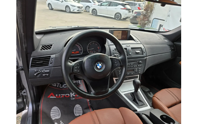 BMW X3 3.0D-204кс= АВТОМАТ= 4Х4= КСЕНОН= НАВИ= КОЖА - автомобили, коли, обяви за нови и употребявани 7