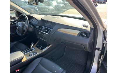 BMW X3 2.8i xDrive AVTOMAT/NAVI/KOJA EURO 5 - автомобили, коли, обяви за нови и употребявани 10
