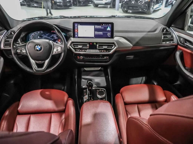 BMW X3 xDrive30i, ЧЕРВЕН САЛОН, ЦЕНА ДО БГ - автомобили, коли, обяви за нови и употребявани 12