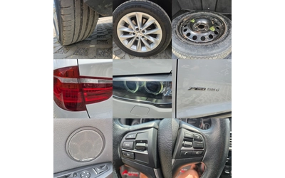 BMW X3 2.0D-184кс= АВТОМАТ= XDRIVE= FACE= H&K= PANO - автомобили, коли, обяви за нови и употребявани 16
