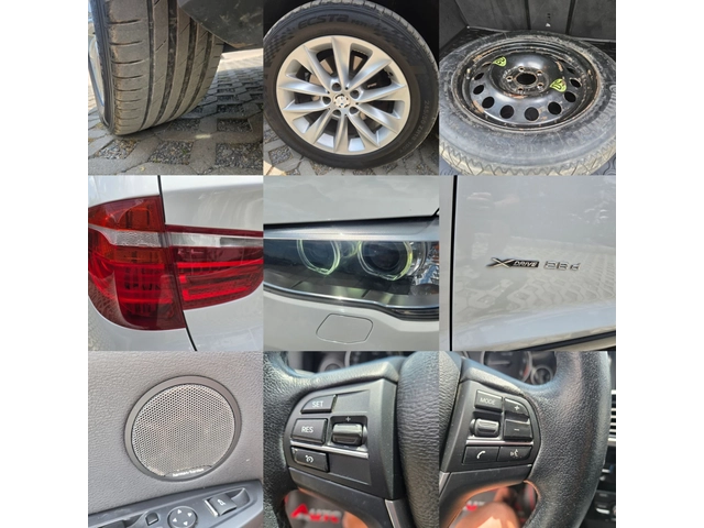 BMW X3 2.0D-184кс= АВТОМАТ= XDRIVE= FACE= H&K= PANO - автомобили, коли, обяви за нови и употребявани 16