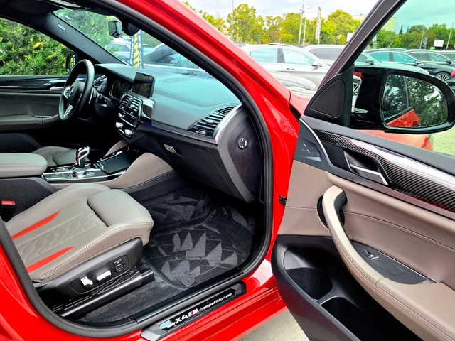 BMW X4 M COMPETITION MEGA FULL BLACK LINE ЛИЗИНГ 100% - автомобили, коли, обяви за нови и употребявани 13