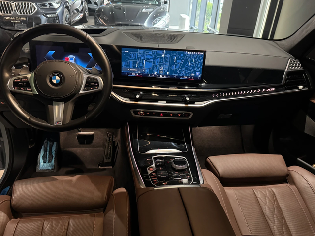 BMW X5 40 d M pro 7 места - автомобили, коли, обяви за нови и употребявани 12