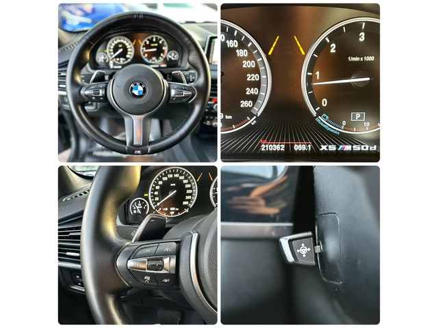 BMW X5M 50D 381HP HUD DISTRONIC BLIND SPOT LANE ASSIST - автомобили, коли, обяви за нови и употребявани 12