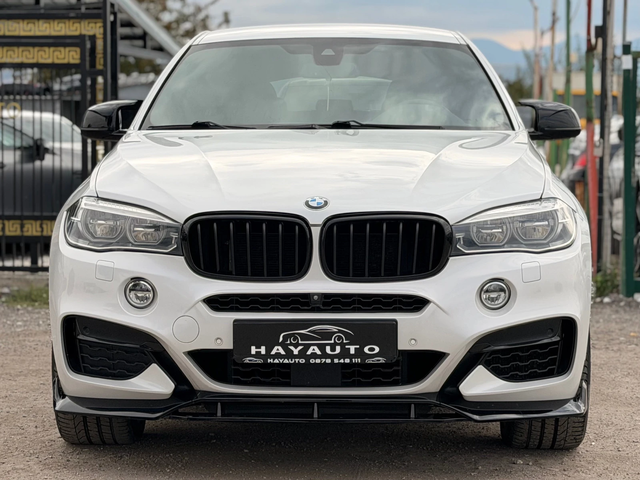 BMW X6 M50D= XDRIVE= M-PERFORMANCE= AERO PACK= HUD= SOFT - автомобили, коли, обяви за нови и употребявани 1