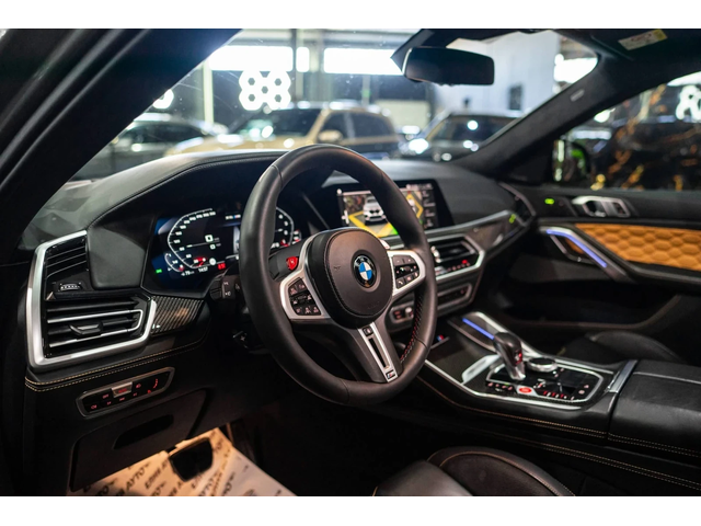 BMW X6 M COMPETITION CARBON ПАНО 3XTV H&K ЛИЗИНГ 100% - автомобили, коли, обяви за нови и употребявани 11