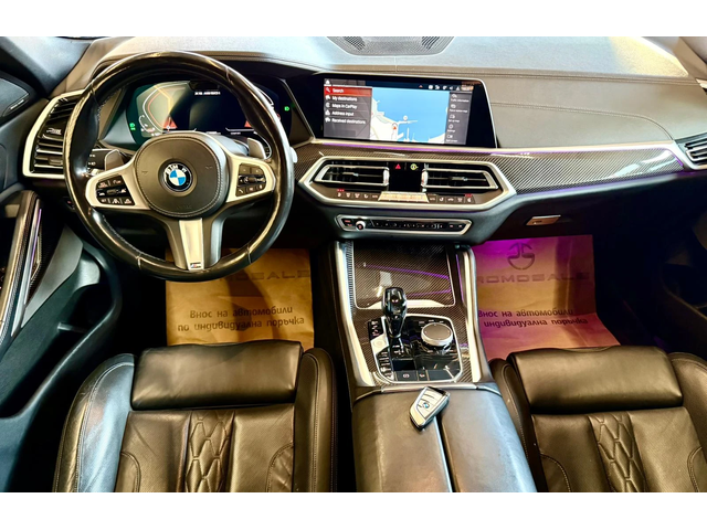 BMW X6 M50i* xDrive* V8 TwinPower* Лизинг - автомобили, коли, обяви за нови и употребявани 8