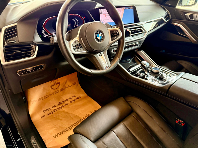 BMW X6 d* M pack* Лизинг* Гаранция* - автомобили, коли, обяви за нови и употребявани 6