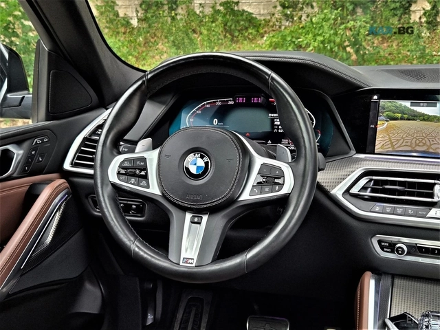 BMW X6 M* ОБДУХВАНЕ* ВЪЗДУХ* 360 КАМЕРА* ПАМЕТ* ДИСТРОНИК - автомобили, коли, обяви за нови и употребявани 4