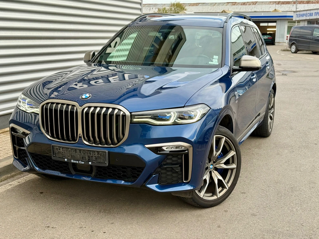 BMW X7 M50D+ 7места+ TV+ Head Up+ Панорама+ 360камера - автомобили, коли, обяви за нови и употребявани 0