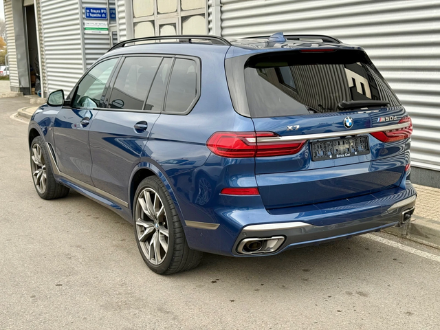 BMW X7 M50D+ 7места+ TV+ Head Up+ Панорама+ 360камера - автомобили, коли, обяви за нови и употребявани 2