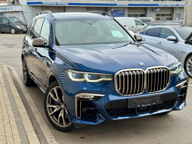 BMW X7 M50D+ 7места+ TV+ Head Up+ Панорама+ 360камера - автомобили, коли, обяви за нови и употребявани 5