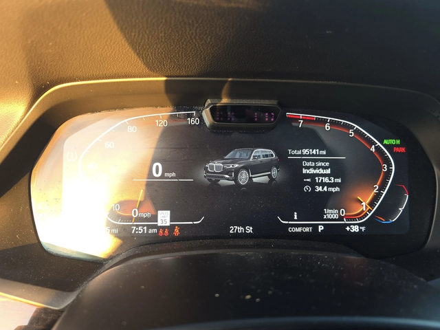 BMW X7 Black Sapphire Metallic - автомобили, коли, обяви за нови и употребявани 12