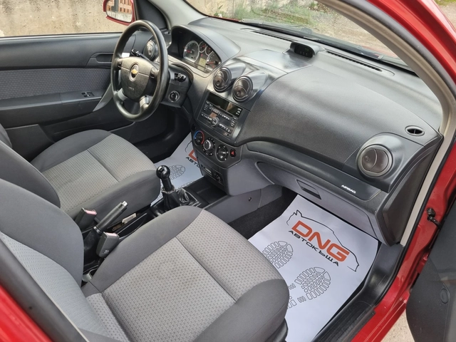 Chevrolet Aveo 1, 200 EURO4 - автомобили, коли, обяви за нови и употребявани 8