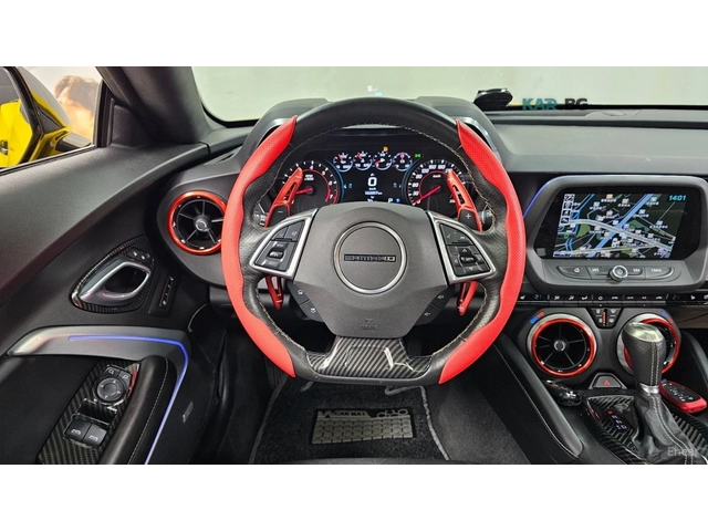 Chevrolet Camaro SS* 6.2* V8* ПОДГРЕВ* ОБДУХВАНЕ* КАМЕРА* HUD* - автомобили, коли, обяви за нови и употребявани 5