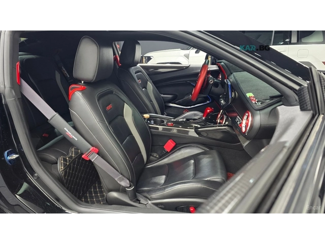 Chevrolet Camaro SS 6.2 V8* CARBON* КОЖА* ОБДУХВ* НАВИ* ПАНО - автомобили, коли, обяви за нови и употребявани 9