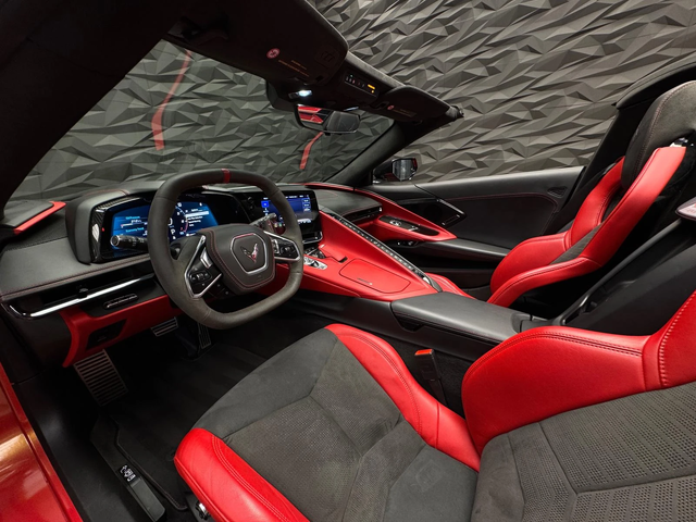 Chevrolet Corvette Stingray BOSE* Surround View* Обдухване - автомобили, коли, обяви за нови и употребявани 6