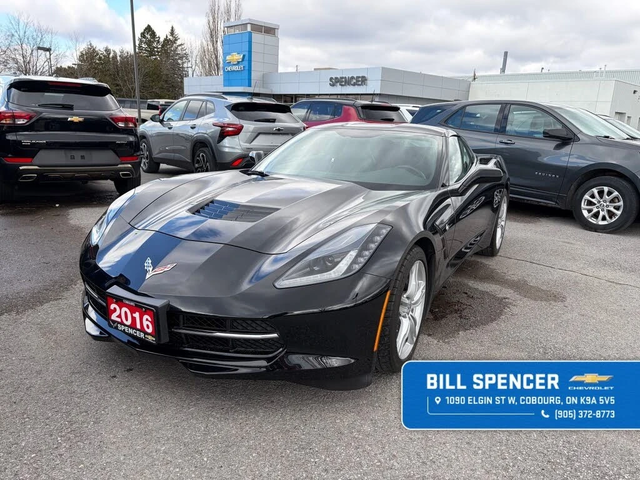 Chevrolet Corvette Stingray 1LT* RWD* АвтоКредит* (ЦЕНА ДО БГ) - автомобили, коли, обяви за нови и употребявани 0