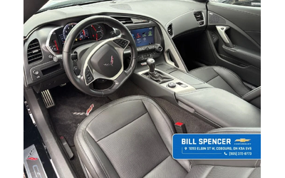 Chevrolet Corvette Stingray 1LT* RWD* АвтоКредит* (ЦЕНА ДО БГ) - автомобили, коли, обяви за нови и употребявани 7