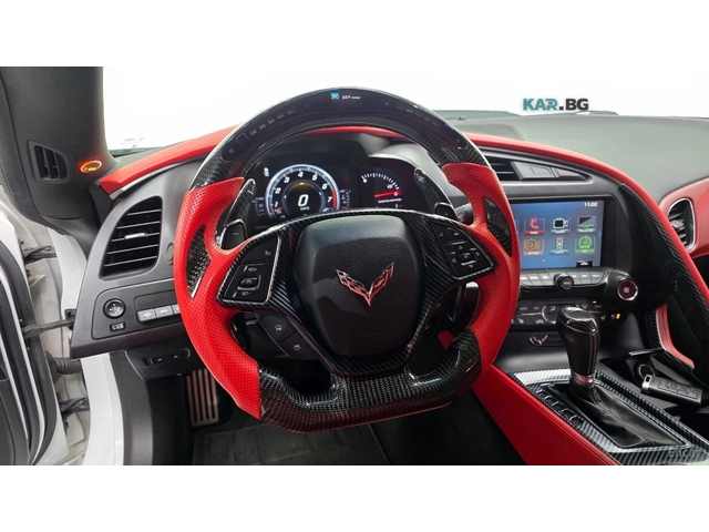 Chevrolet Corvette COUPE* CARBON* HUD* КОЖА* ОБДУХВ* КАМЕРА - автомобили, коли, обяви за нови и употребявани 13