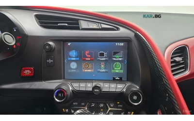 Chevrolet Corvette COUPE* CARBON* HUD* КОЖА* ОБДУХВ* КАМЕРА - автомобили, коли, обяви за нови и употребявани 15