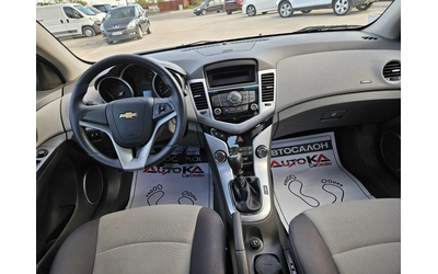 Chevrolet Cruze 1.6i-113кс= КЛИМАТИК= 188.000km= EURO 5A - автомобили, коли, обяви за нови и употребявани 11