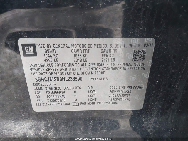 Chevrolet Trax 1.4L I-4 DOHC, VVT, TURBO, 138HP Front Wheel Drive - автомобили, коли, обяви за нови и употребявани 8