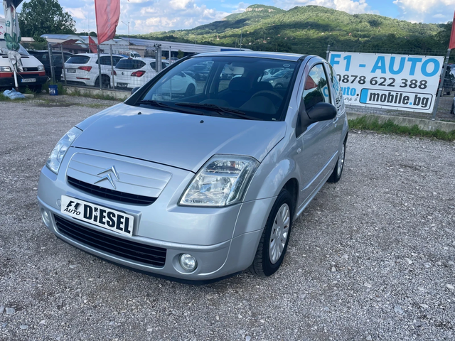 Citroen C2 1.4HDI-70-KLIMA-ITALIA - автомобили, коли, обяви за нови и употребявани 0