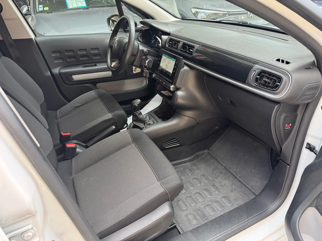 Citroen C3 1.2i-82-2018-NAVI-118000км - автомобили, коли, обяви за нови и употребявани 10