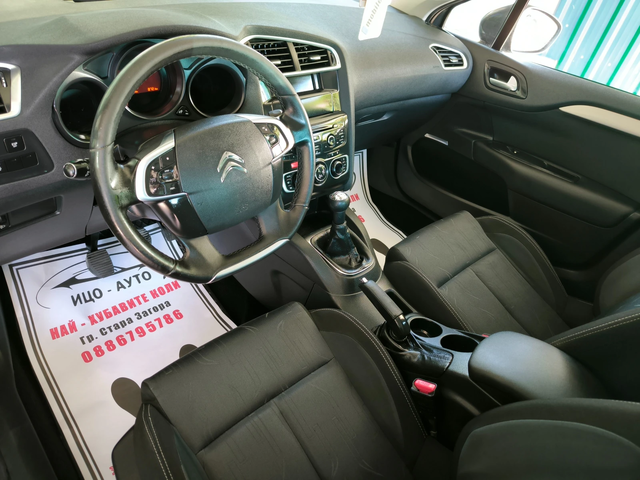 Citroen C4 1, 4i-95k.c. Мотор с ВЕРИГА, FACELiFT, EBPO 5B - автомобили, коли, обяви за нови и употребявани 8