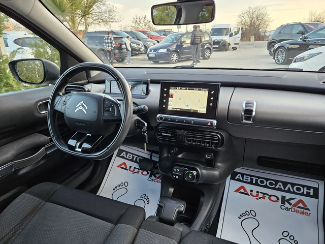 Citroen C4 Cactus 1.6HDI-92кс= АВТОМАТ= ПАНОРАМА= КАМЕРА= НАВИ - автомобили, коли, обяви за нови и употребявани 12