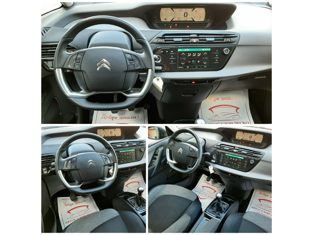 Citroen C4 Picasso LIVE 1.6 Blue HDi НАВИГАЦИЯ - автомобили, коли, обяви за нови и употребявани 10