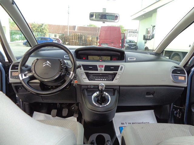 Citroen C4 Picasso 1, 6HDI-ЛИЗИНГ - автомобили, коли, обяви за нови и употребявани 12