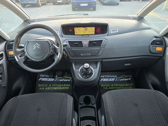 Citroen C4 Picasso 1.6 HDI 112 К.С. ФЕЙСЛИФТ / 6 СКОРОСТИ - автомобили, коли, обяви за нови и употребявани 7