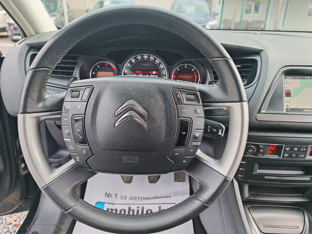 Citroen C5 2.0 HDI-КОЖА-НАВИГАЦИЯ - автомобили, коли, обяви за нови и употребявани 12