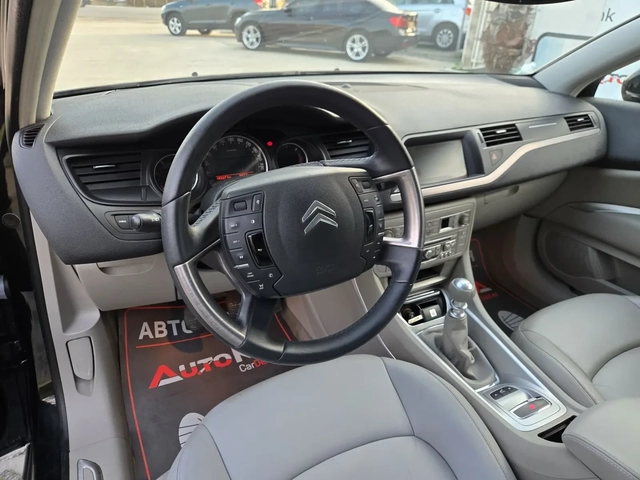 Citroen C5 2.0HDI-140кс= 6СКОРОСТИ= НАВИ= ЕЛ.БАГАЖНИК= КОЖА - автомобили, коли, обяви за нови и употребявани 7