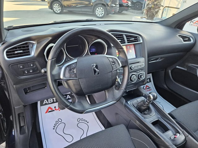 Citroen DS4 1.6HDI-120кс= 6СK= FACE= CAR PLAY= 181.000km - автомобили, коли, обяви за нови и употребявани 7